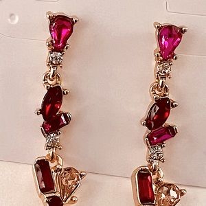 White House Black Market Rhinestone Earrings